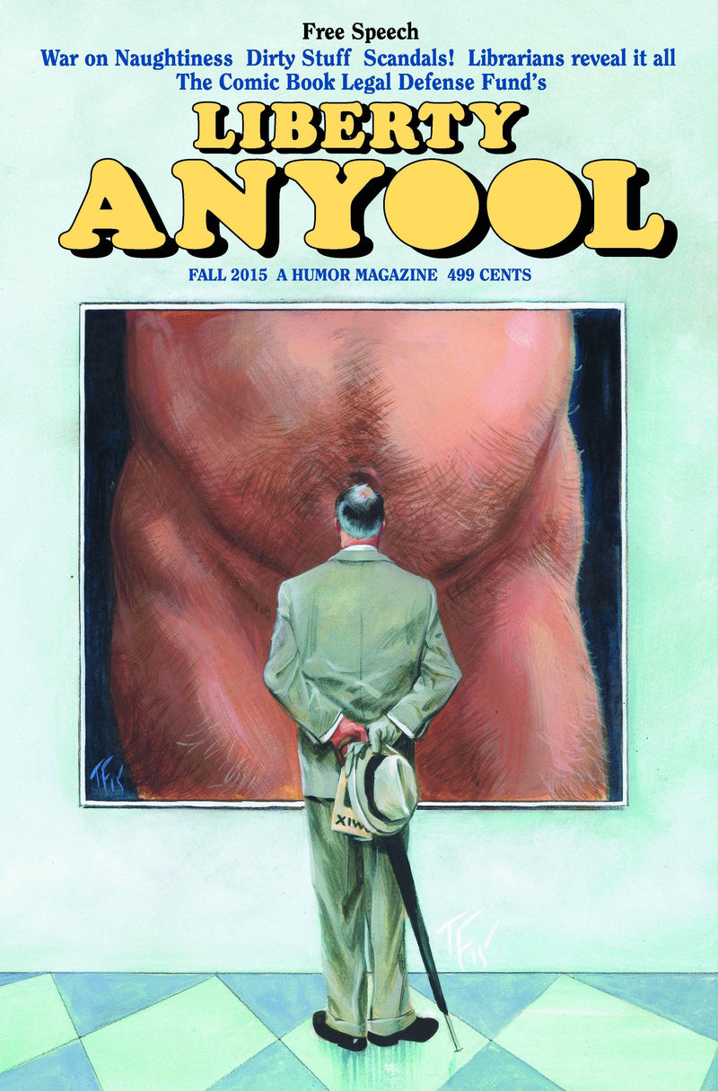 CBLDF LIBERTY ANNUAL 2015 CVR A FOWLER