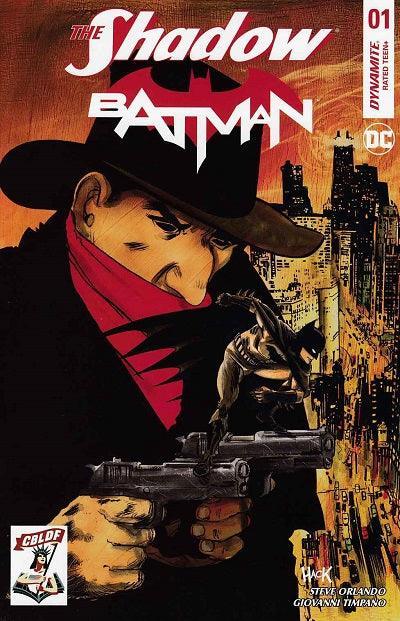 CBLDF SHADOW BATMAN #1 EXCLUSIVE ROBERT HACK VARIANT