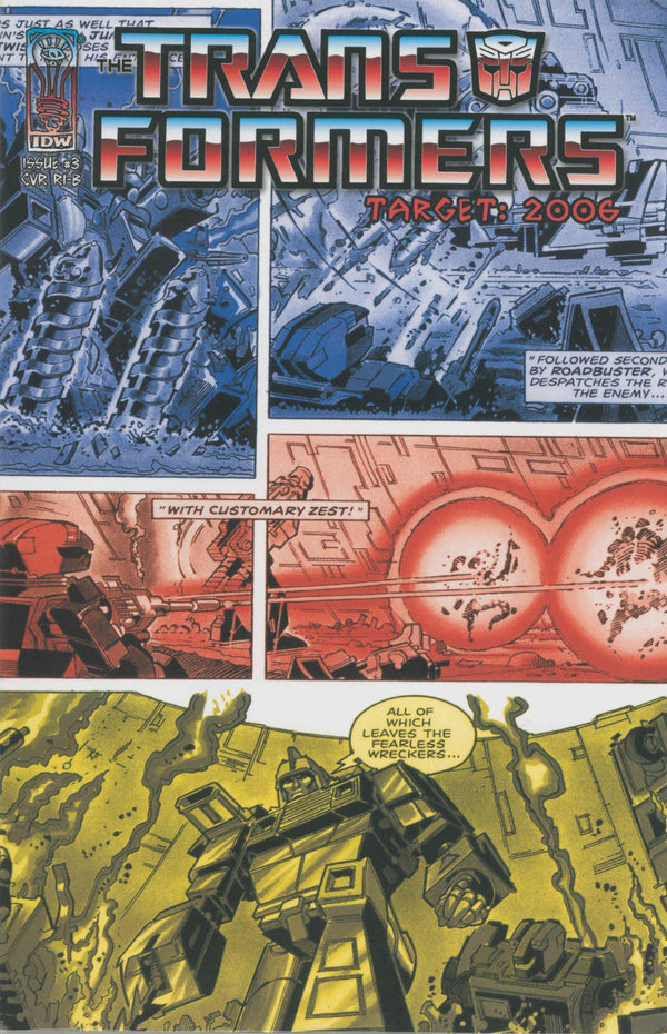 TRANSFORMERS TARGET 2006 #3 15 COPY INCV