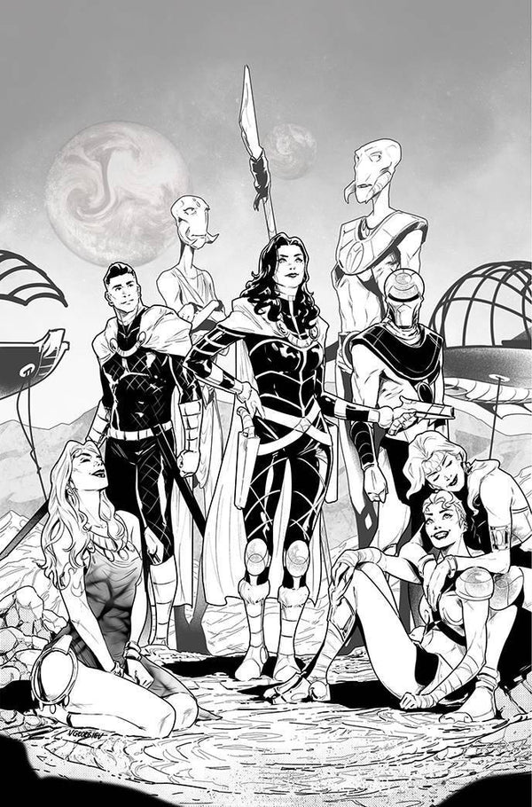 DEJAH THORIS VOL 3 #12 15 COPY GEORGIEV B&W VIRGIN FOC INCV