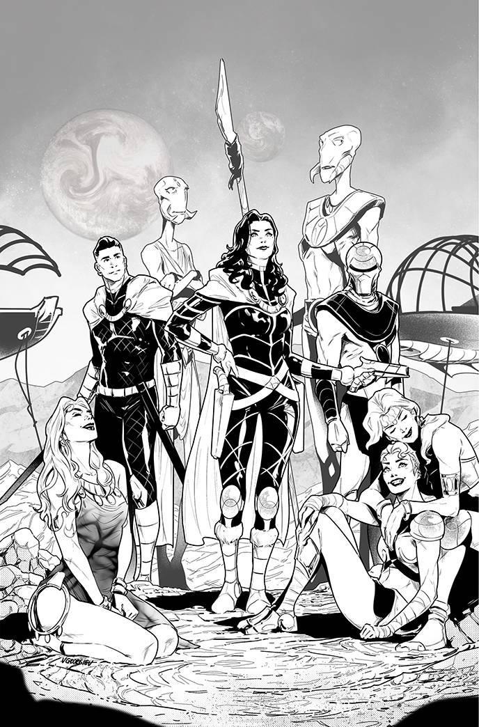 DEJAH THORIS VOL 3 #12 15 COPY GEORGIEV B&W VIRGIN FOC INCV