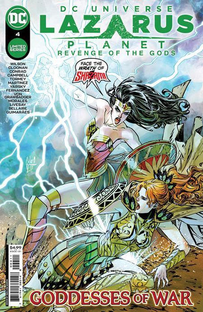 LAZARUS PLANET REVENGE OF THE GODS #4 CVR A GUILLEM MARCH