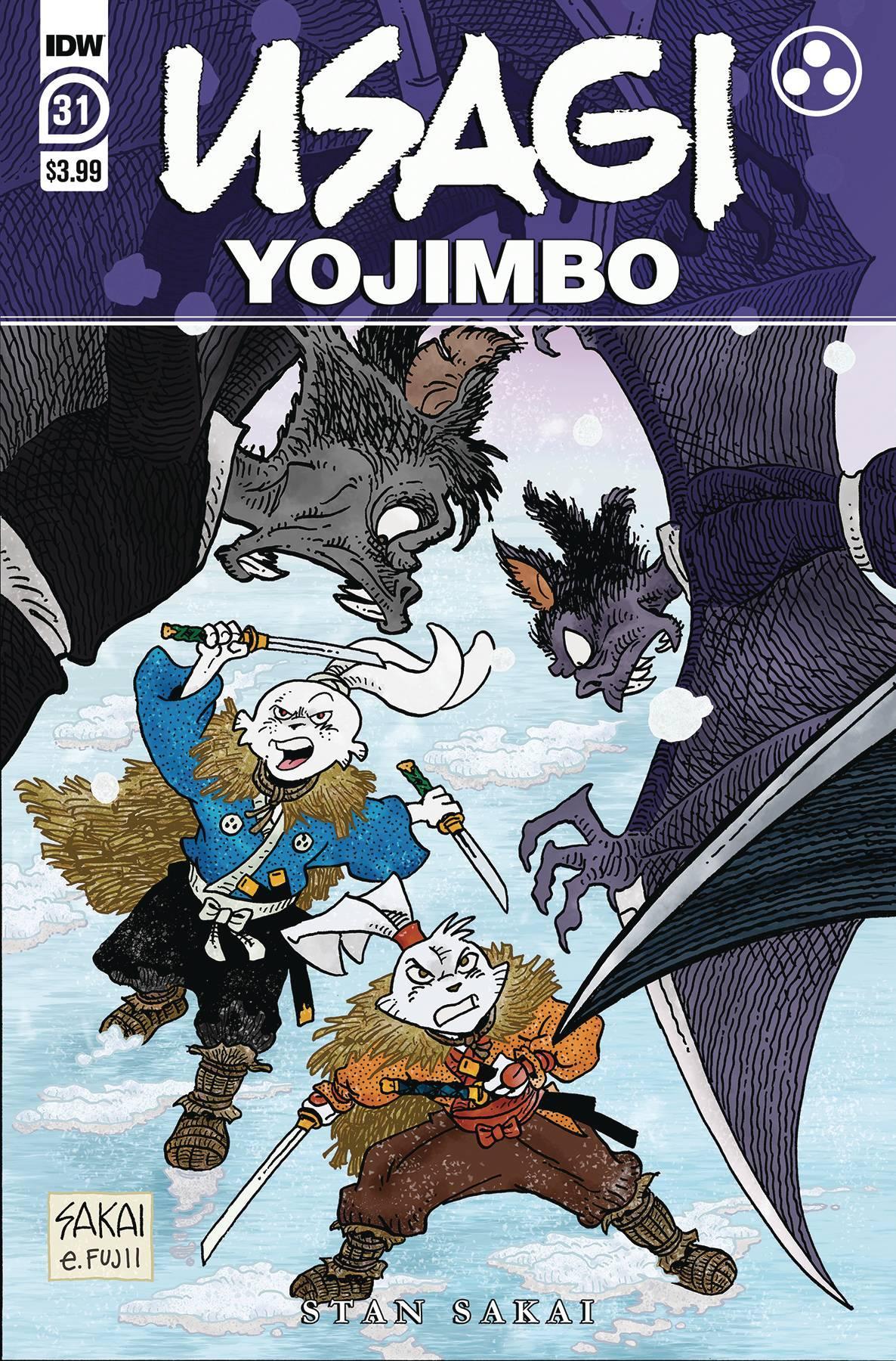 USAGI YOJIMBO VOL 4 #31 CVR A SAKAI - Kings Comics