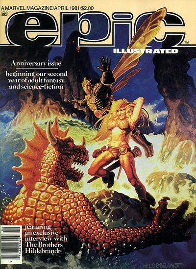 EPIC ILLUSTRATED (1980) #5 (FN) - Kings Comics