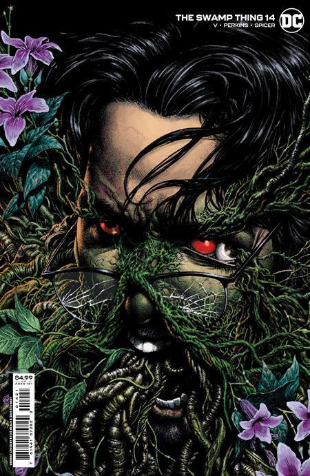 SWAMP THING VOL 7 #14 CVR B STEVE BEACH CARD STOCK VAR