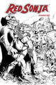RED SONJA VOL 8 #23 11 COPY CASTRO B&W FOC INCV