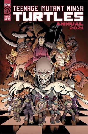 TEENAGE MUTANT NINJA TURTLES (2011) ANNUAL 2021 #1 CVR A CASEY MALONEY