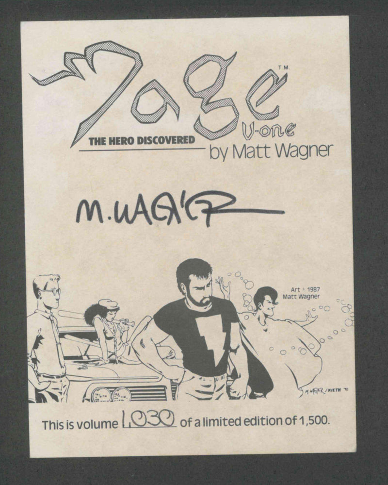 MAGE THE HERO DISCOVERED (1987) STARBLAZE LTD SIGNED SLIPCASE EDITION