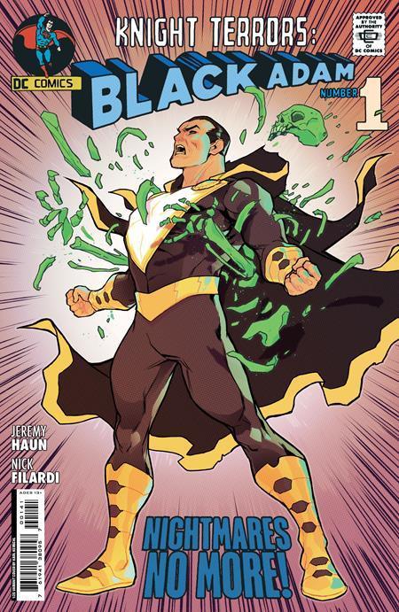 KNIGHT TERRORS BLACK ADAM (2023) #1 CVR E INC 1:25 KARL KERSCHL HOMAGE CARD STOCK VAR
