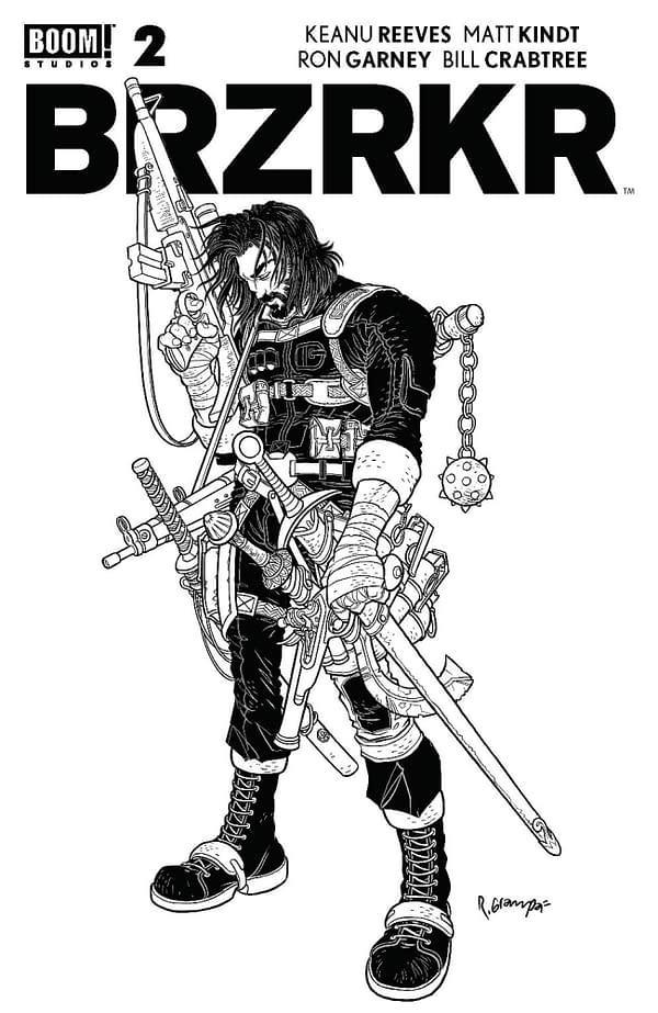 BRZRKR (BERZERKER) #2 GRAMPA NO STRIPE SECRET VAR