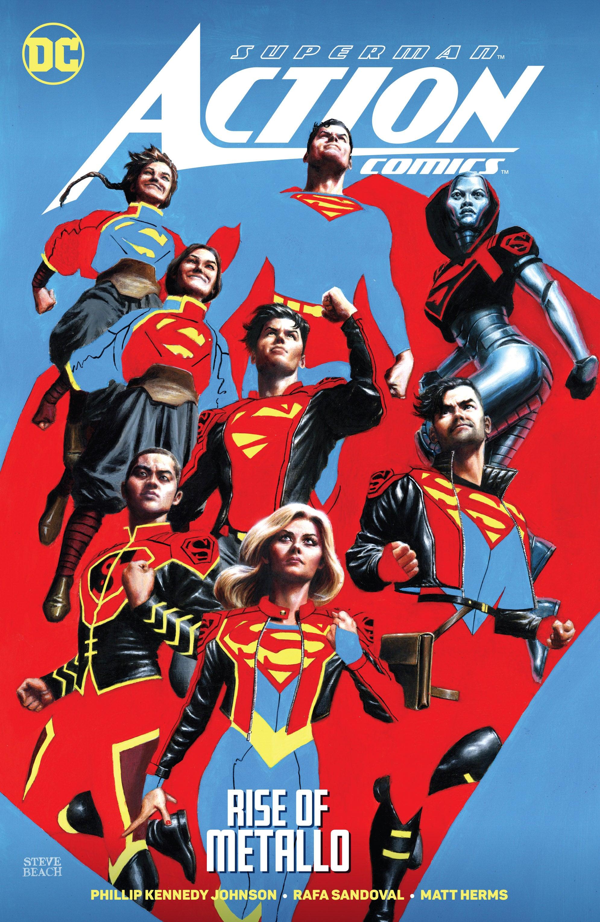 SUPERMAN ACTION COMICS (2023) TP VOL 01 RISE OF METALLO DIRECT MARKET EXCLUSIVE VARIANT EDITION - Kings Comics