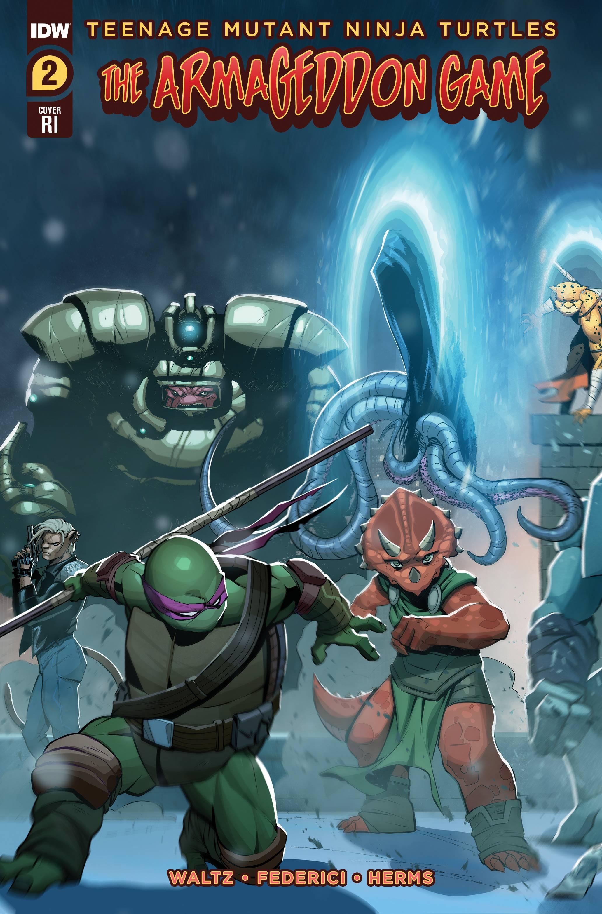 TMNT ARMAGEDDON GAME (2022) #2 CVR D 10 COPY INCV QUALANO - Kings Comics