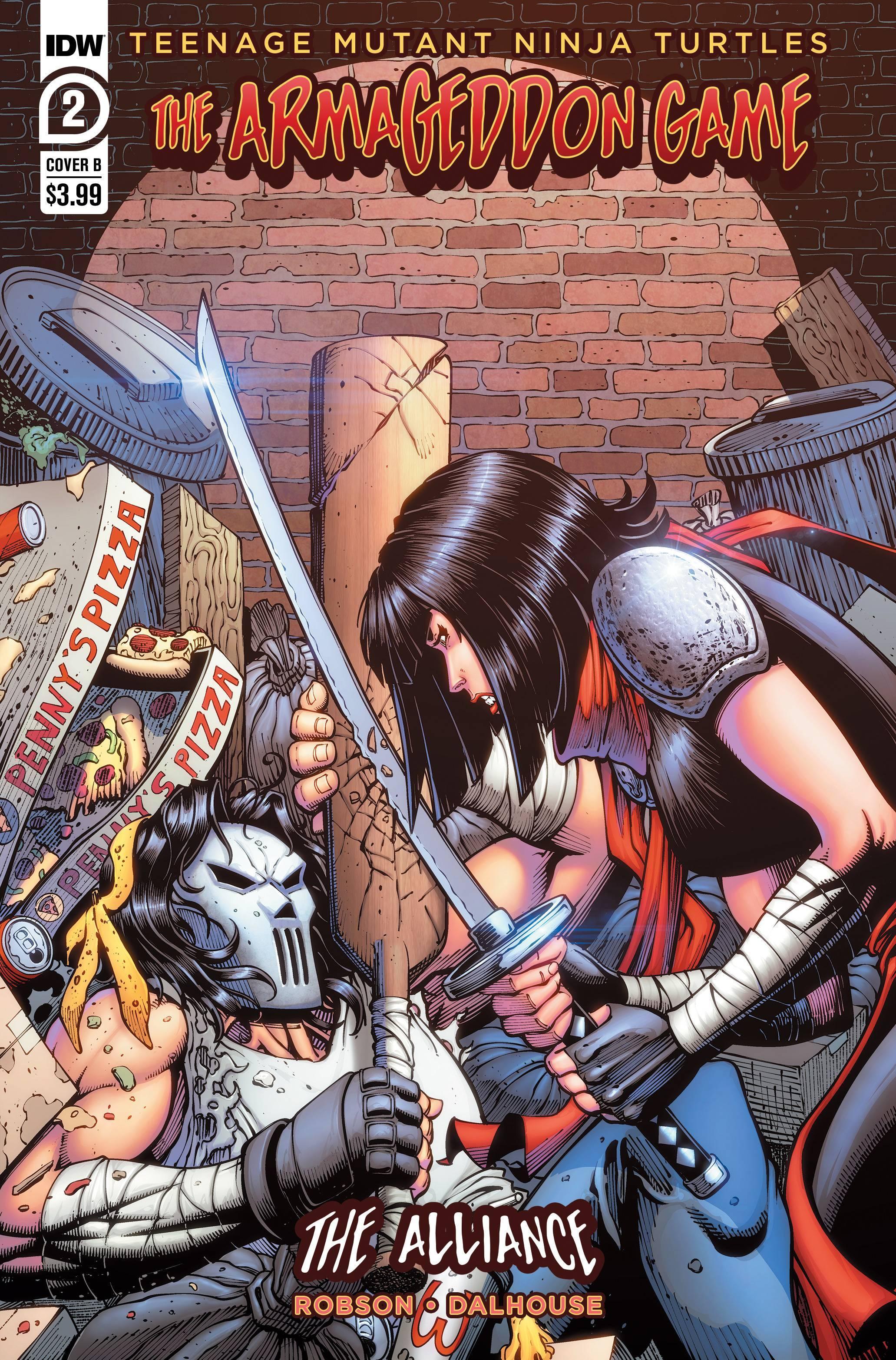 TMNT ARMAGEDDON GAME ALLIANCE #2 CVR B ROBSON - Kings Comics