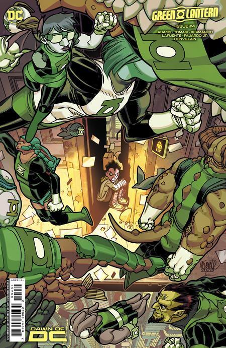GREEN LANTERN (2023) #4 CVR C INC 1:25 DAVID LAFUENTE CARD STOCK VAR