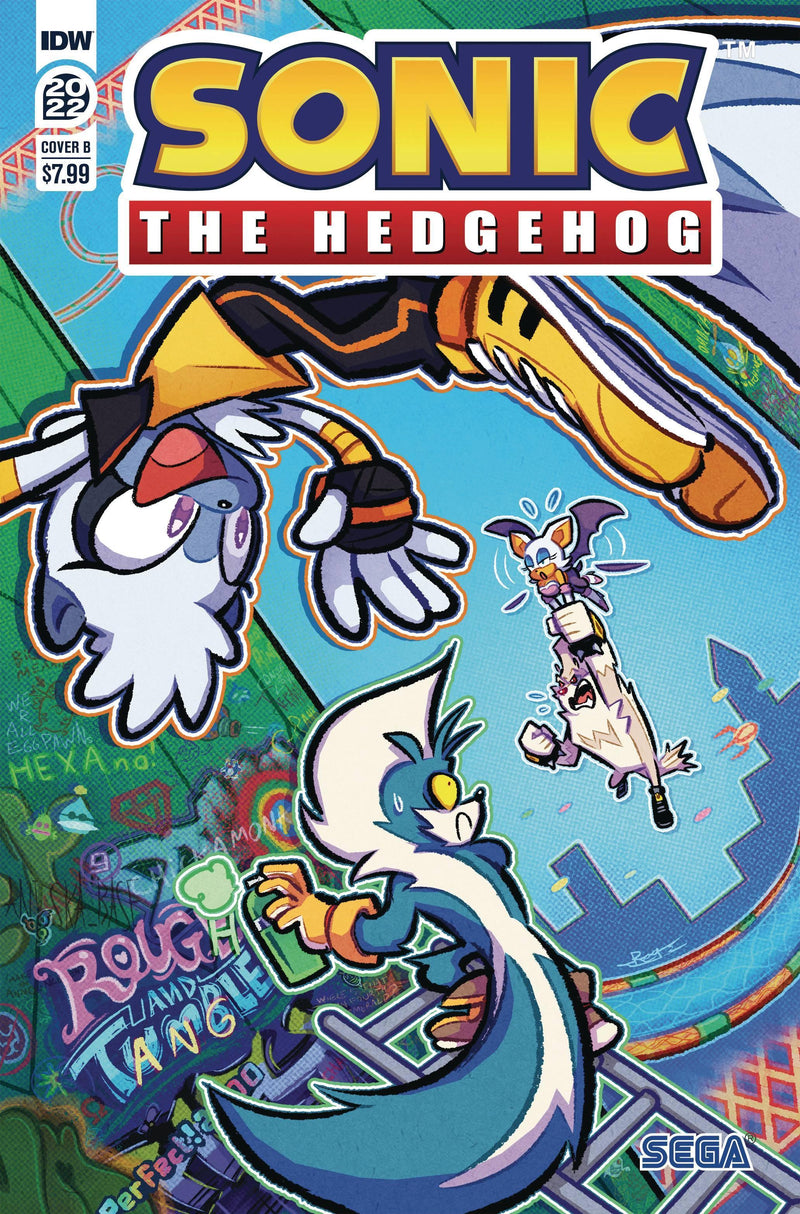 SONIC THE HEDGEHOG ANNUAL 2022 #1 CVR B REGGIE GRAHAM