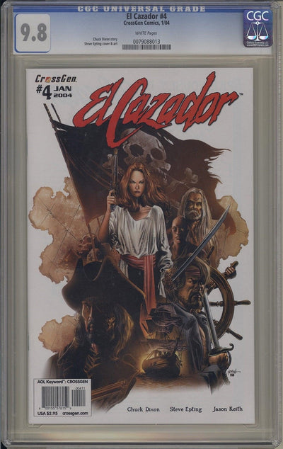 CGC EL CAZADOR #4 (9.8)