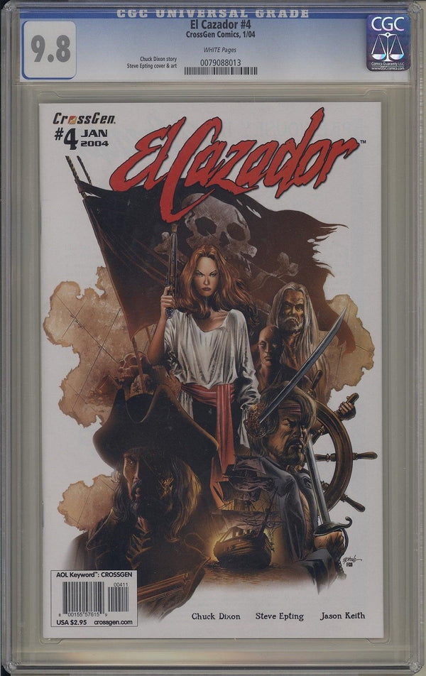 CGC EL CAZADOR #4 (9.8)