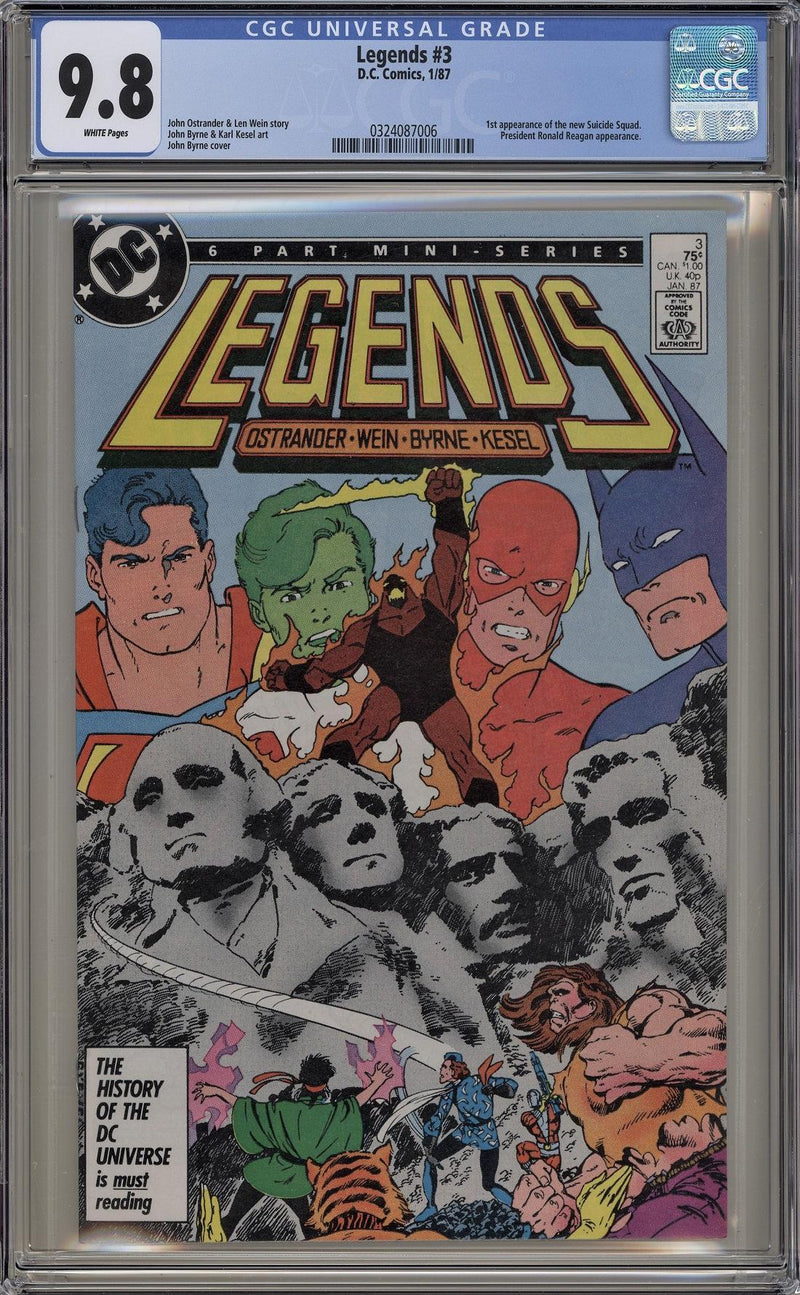 CGC LEGENDS #3 (9.8)