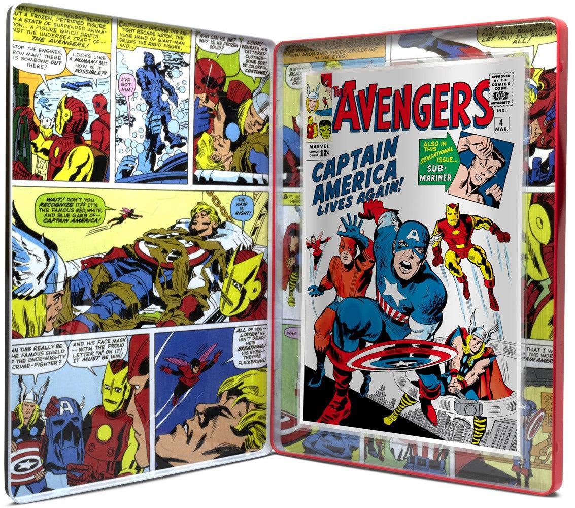 CGC MARVEL COMICS 2019 AVENGERS #4 - 1oz PURE SILVER FOIL (10) - Kings Comics