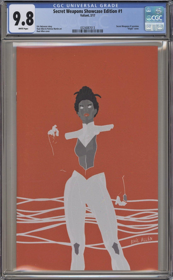 CGC SECRET WEAPONS #1 SHOWCASE EDITION (9.8)
