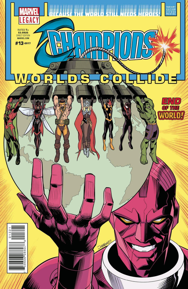 CHAMPIONS VOL 2 (2016) #13 2ND PTG MORA VAR LEG