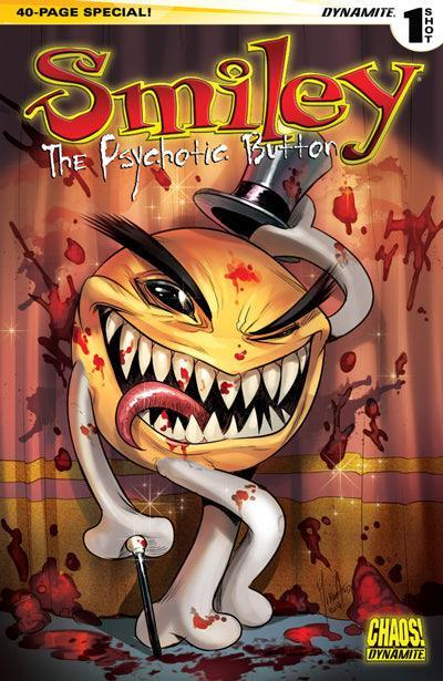 CHAOS SMILEY THE PSYCHOTIC BUTTON ONE SHOT - Kings Comics