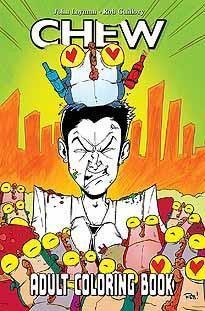 CHEW ADULT COLORING BOOK TP