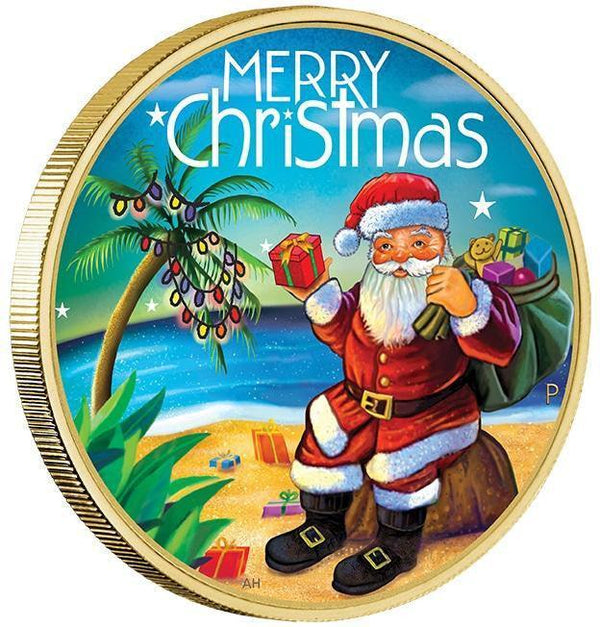 CHRISTMAS 2015 STAMP & COIN COVER