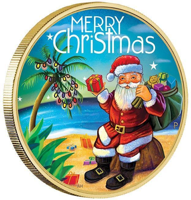 CHRISTMAS 2015 STAMP & COIN COVER