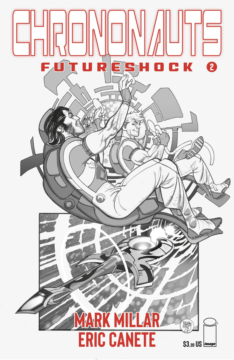 CHRONONAUTS FUTURESHOCK #2 CVR B B&W FERRY