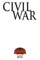 CIVIL WAR II #1 BLANK VAR