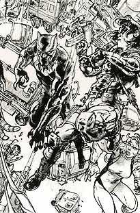 CIVIL WAR II #7 GI B&W VIRGIN CONNECTING H VAR
