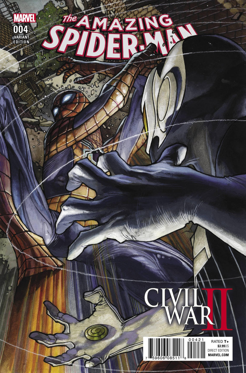 CIVIL WAR II AMAZING SPIDER-MAN #4 BIANCHI VAR