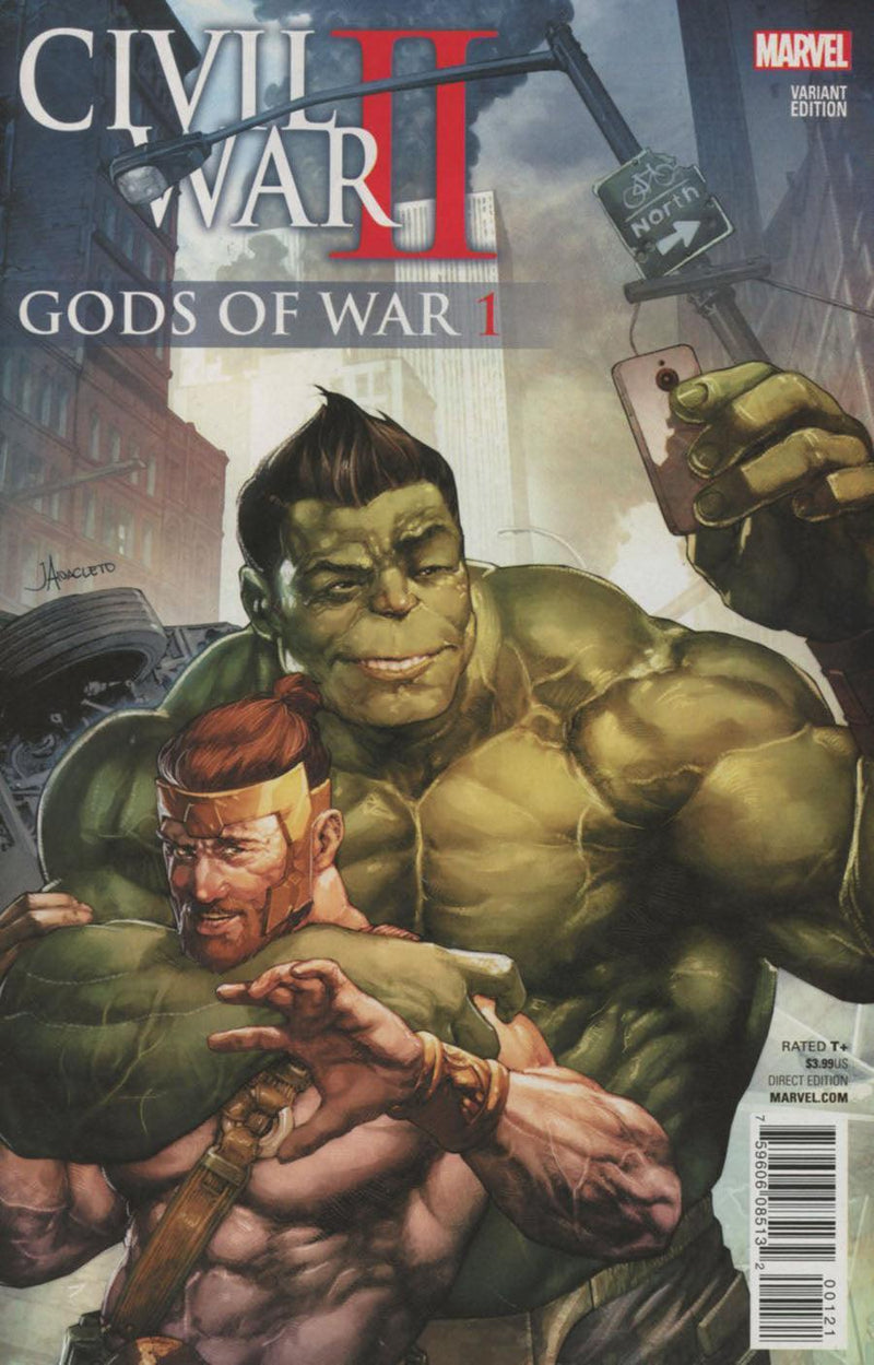 CIVIL WAR II GODS OF WAR #1 ANACLETO VAR