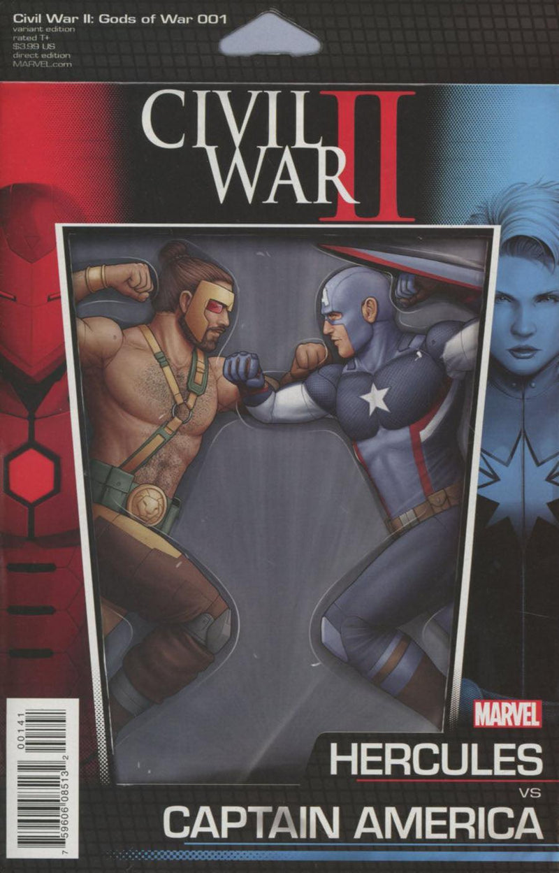 CIVIL WAR II GODS OF WAR #1 CHRISTOPHER ACTION FIGURE