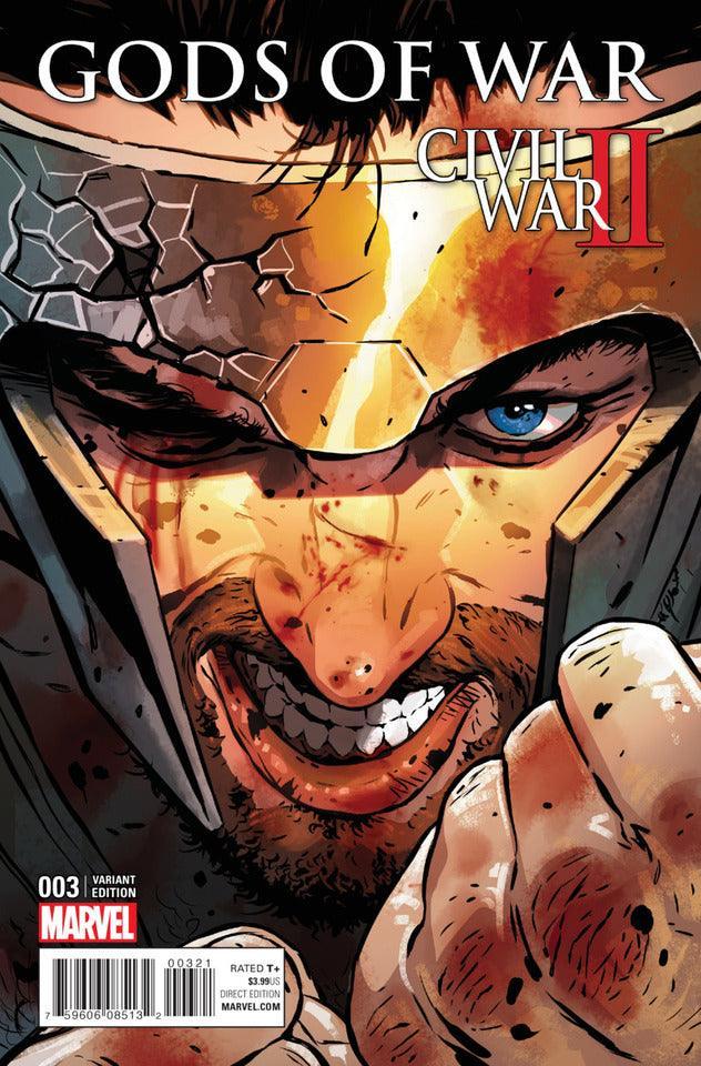 CIVIL WAR II GODS OF WAR #3 ACO VAR