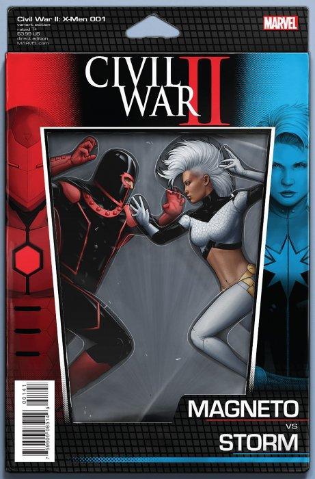 CIVIL WAR II X-MEN #1 ACTION FIGURE VAR