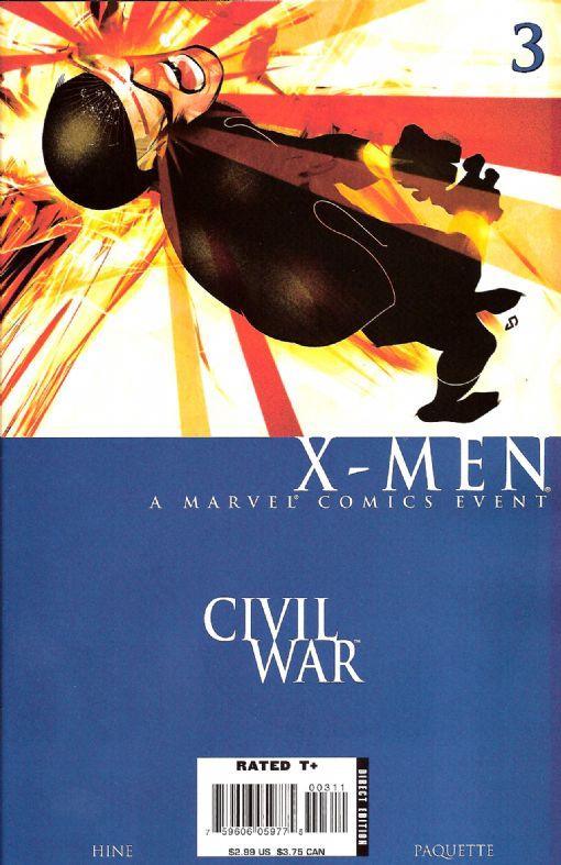CIVIL WAR X-MEN #3 - Kings Comics