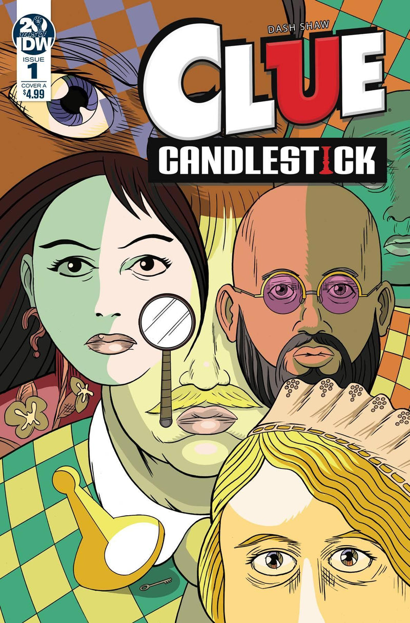 CLUE CANDLESTICK #1 CVR A SHAW
