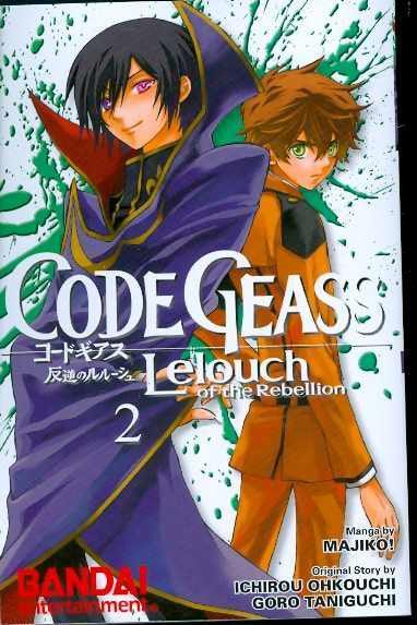 CODE GEASS LELOUCH OF THE REBELLION GN VOL 02