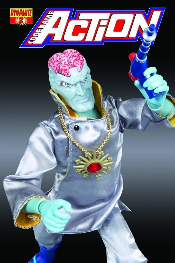 CODENAME ACTION #2 15 COPY DR EVIL PHOTO INCV - Kings Comics