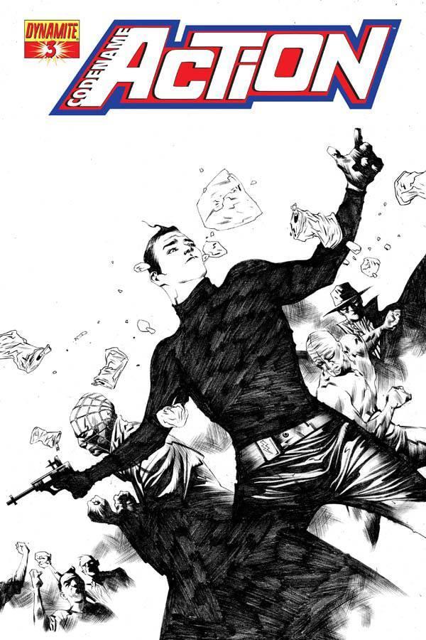 CODENAME ACTION #3 LEE B&W VAR CVR