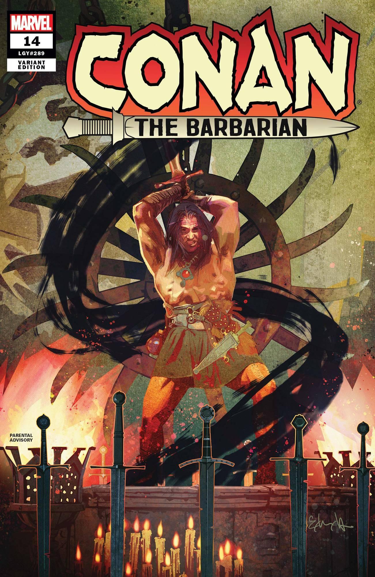 CONAN THE BARBARIAN VOL 4 #14 EDWARDS VAR - Kings Comics