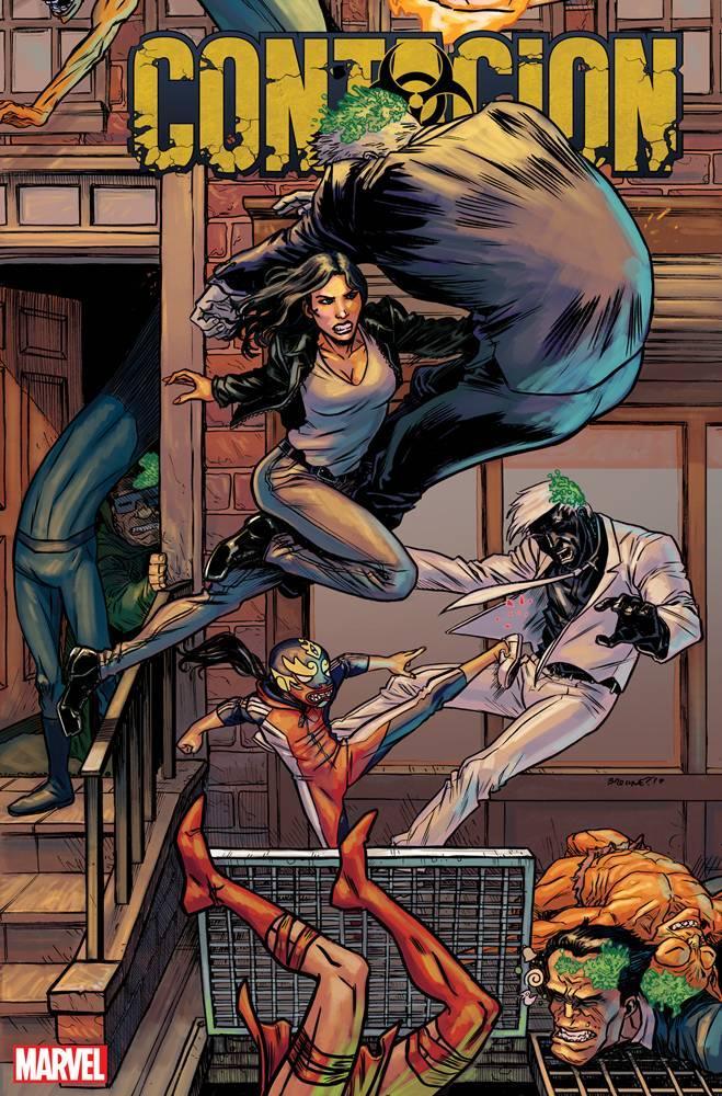 CONTAGION #3 BROWNE VAR - Kings Comics