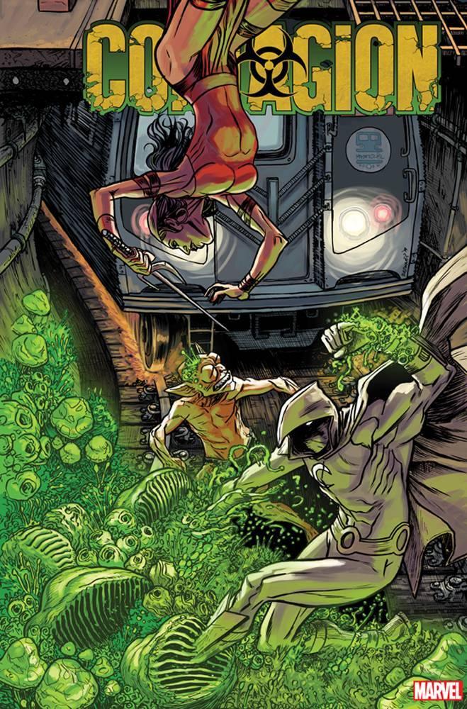 CONTAGION #4 BROWNE VAR - Kings Comics