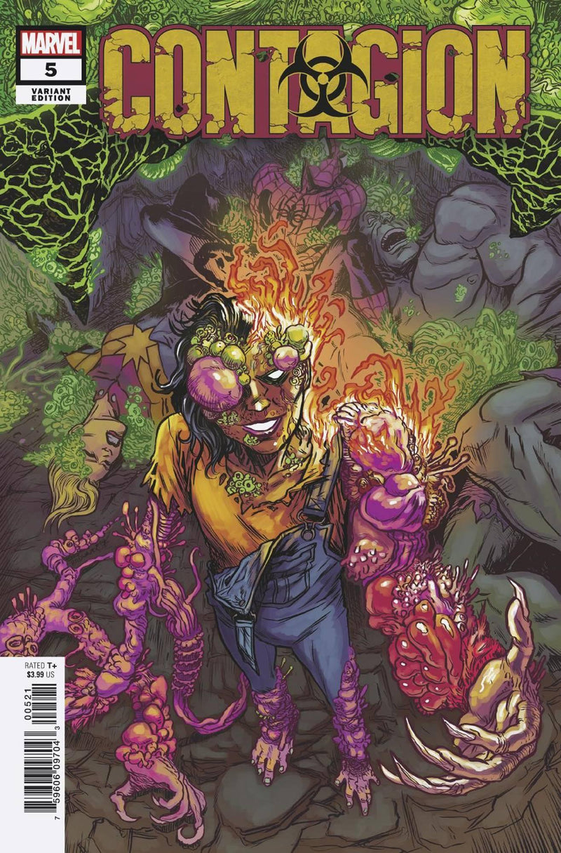 CONTAGION #5 BROWNE VAR
