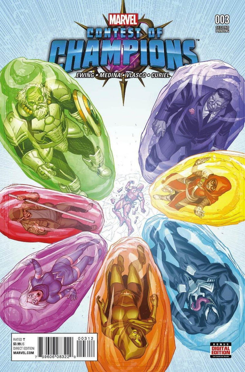 CONTEST OF CHAMPIONS VOL 3 #4 IBANEZ 2ND PTG VAR