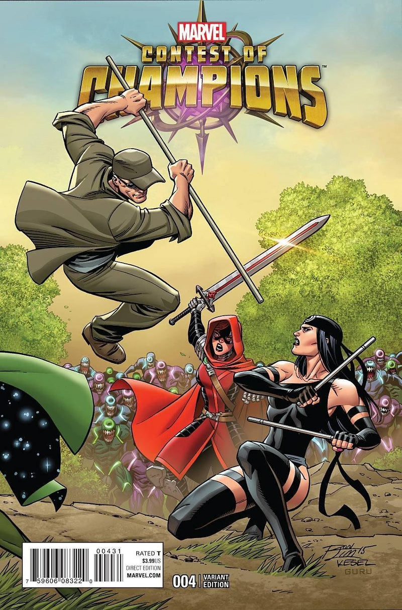 CONTEST OF CHAMPIONS VOL 3 #4 LIM CONNECTING D VAR