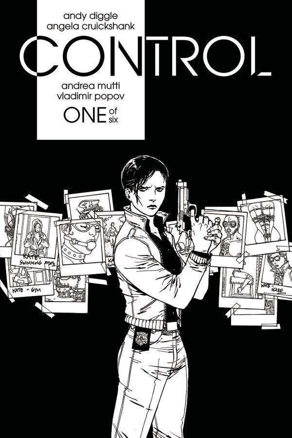 CONTROL #1 10 COPY CAMUNCOLI B&W INCV - Kings Comics