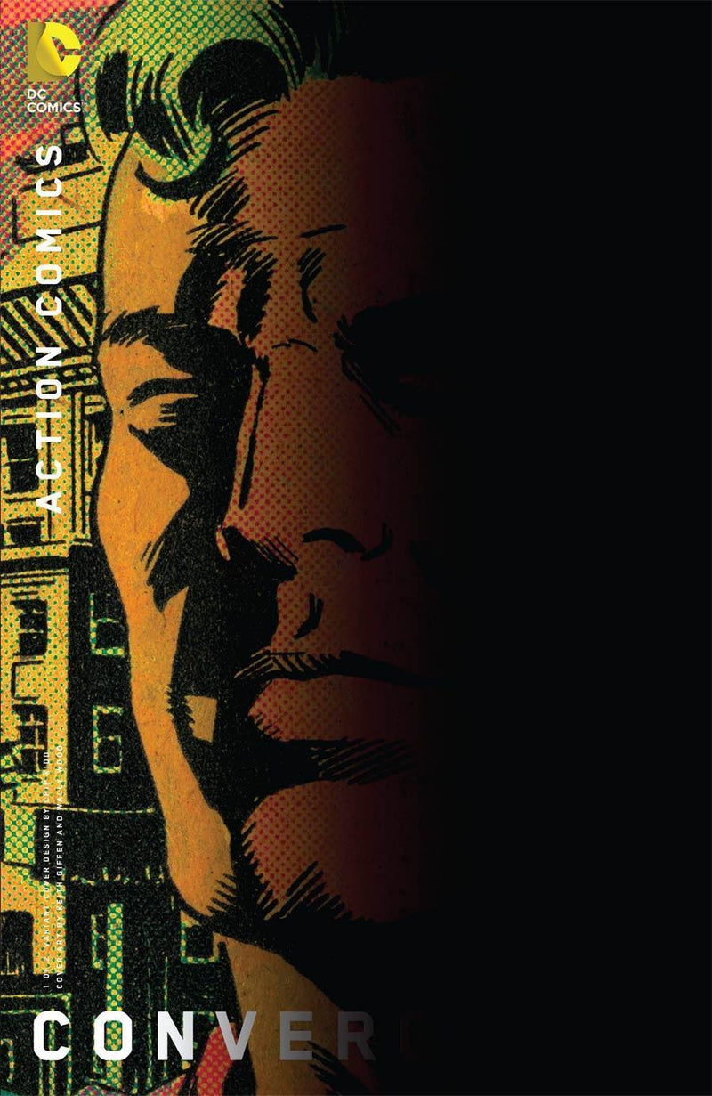 CONVERGENCE ACTION COMICS #1 CHIP KIDD VAR ED